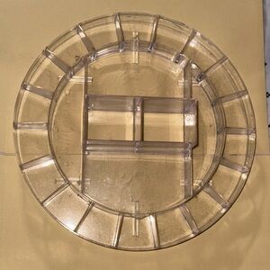 🛍️ Add-on — Clear Acrylic Round Organizer (Broken)